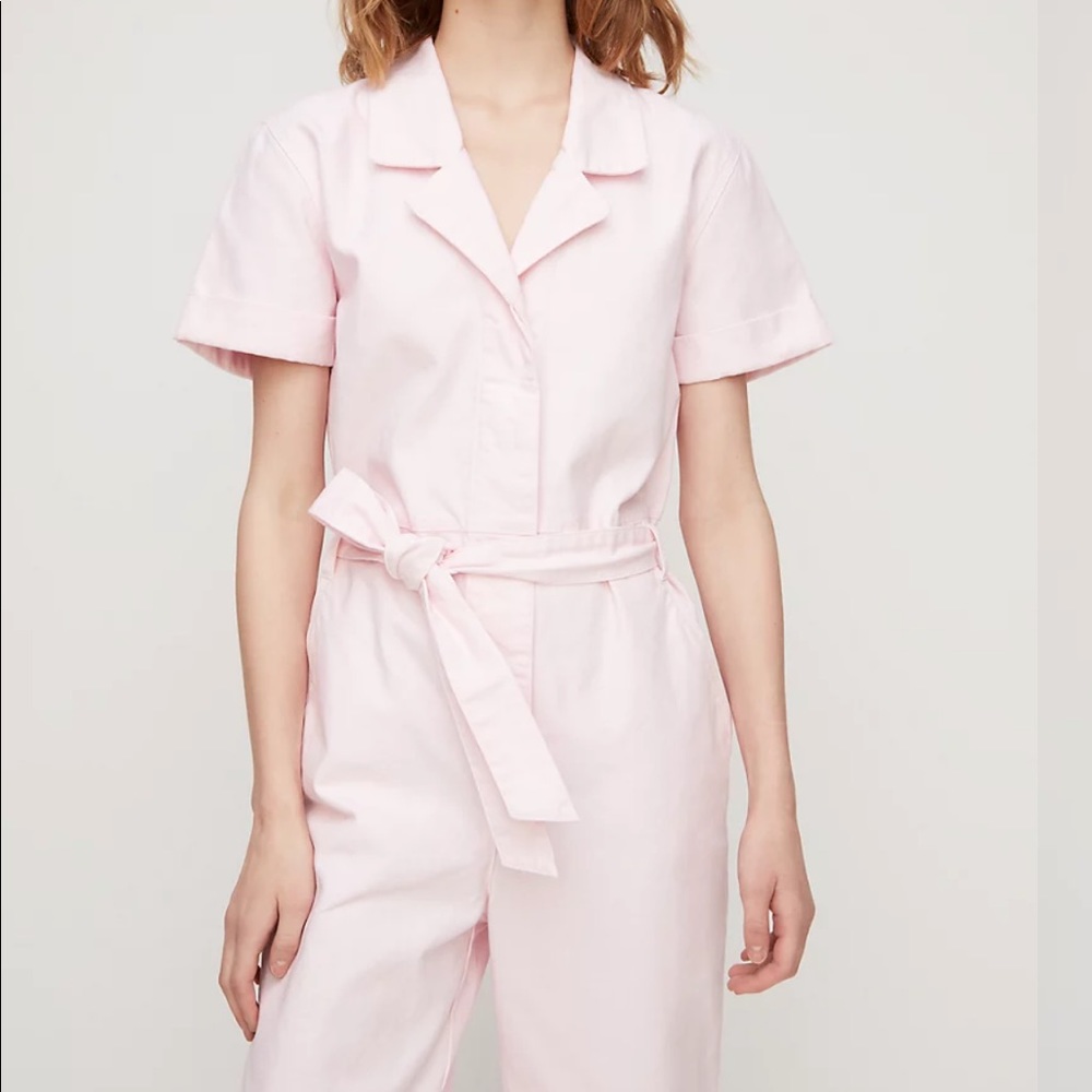 Aritzia Renny Jumpsuit - good condition ! light pink